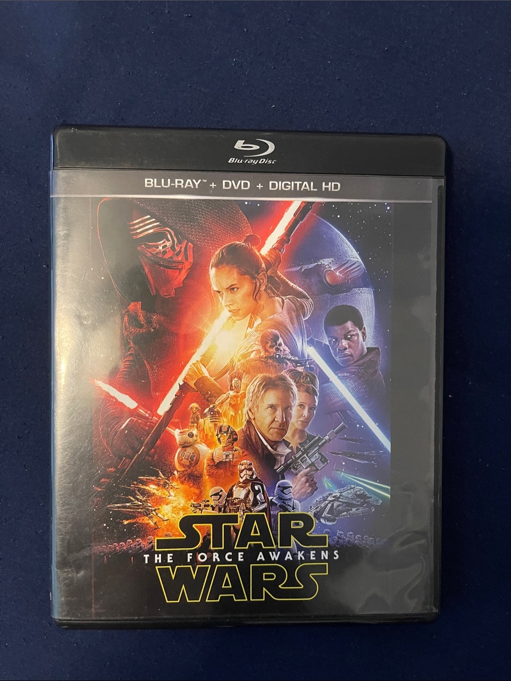 Star Wars: The Force Awakens - Blu-ray + DVD + Digital HD (Black)